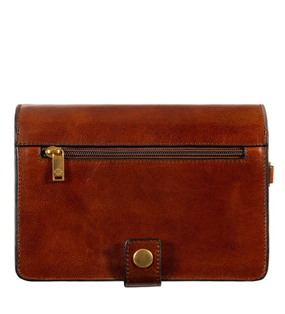Pochette en cuir - Le Faucon maltais