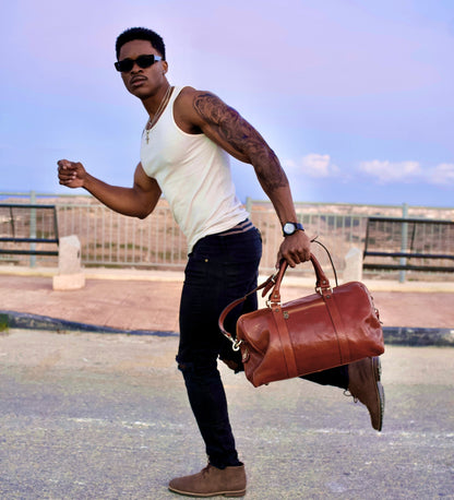 Petit sac fourre-tout en cuir - The Ambassadors