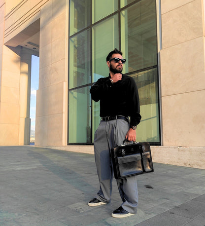Sacoche en cuir porte-documents - TheProphet