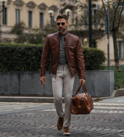 Sac de sport en cuir - Wise Children