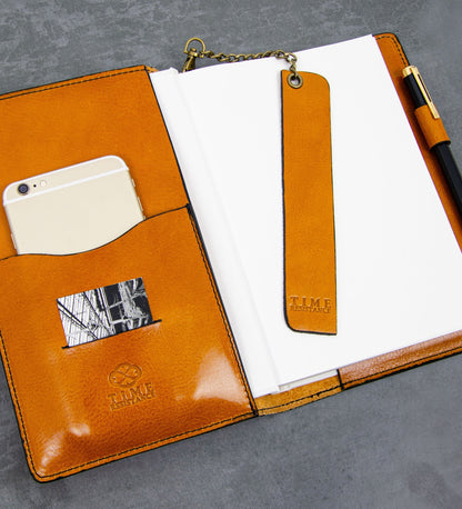 Journal en cuir avec bloc-notes rechargeable A5 - The Diary of a Nobody