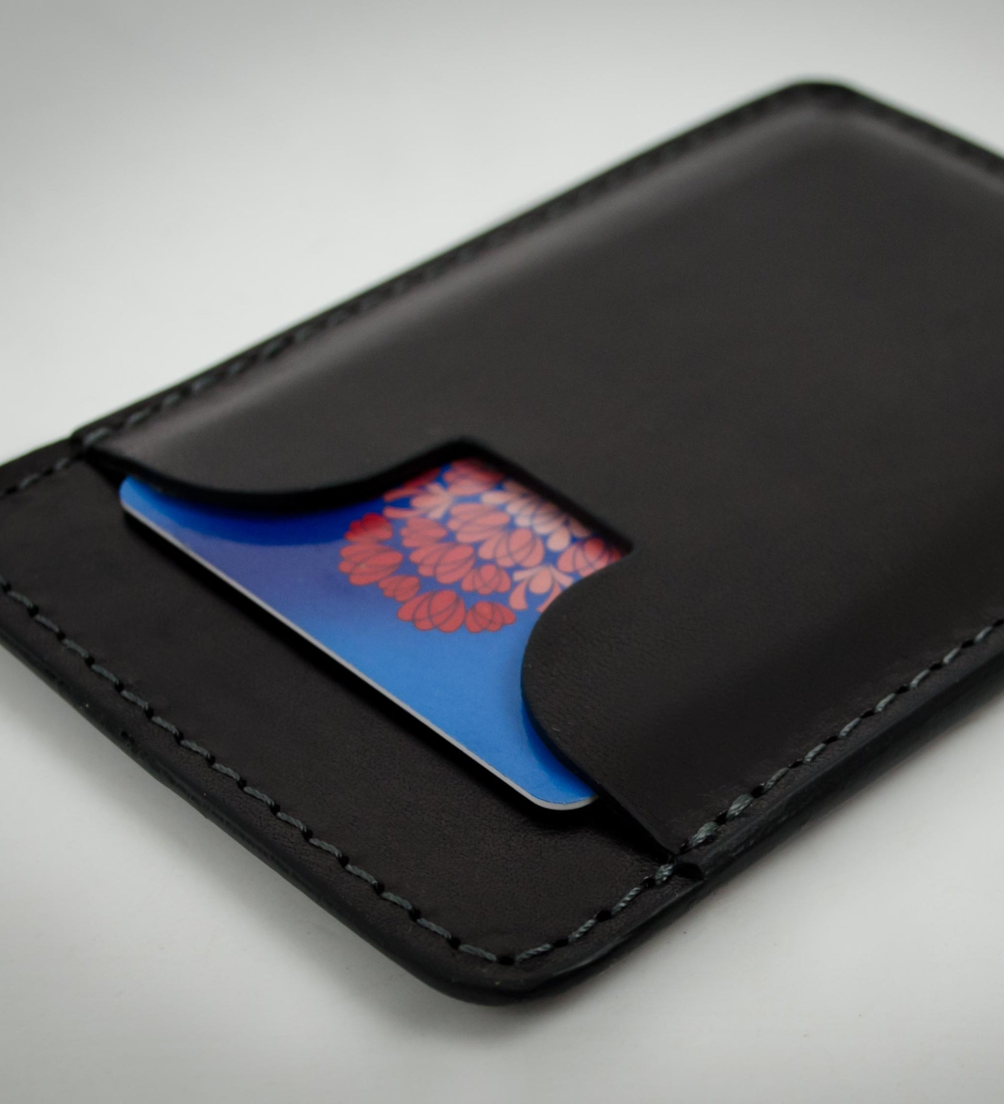 Leather Credit Card Case Business Card Case - 1984