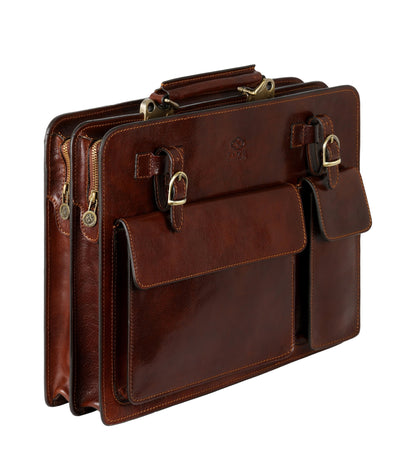 Sacoche en cuir porte-documents - TheProphet