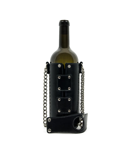 Sac porte-bouteille en cuir - Saving Grapes