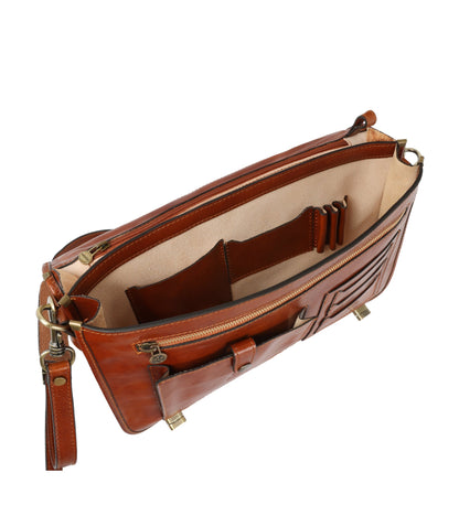 Sacoche en cuir pour ordinateur portable - Illusions