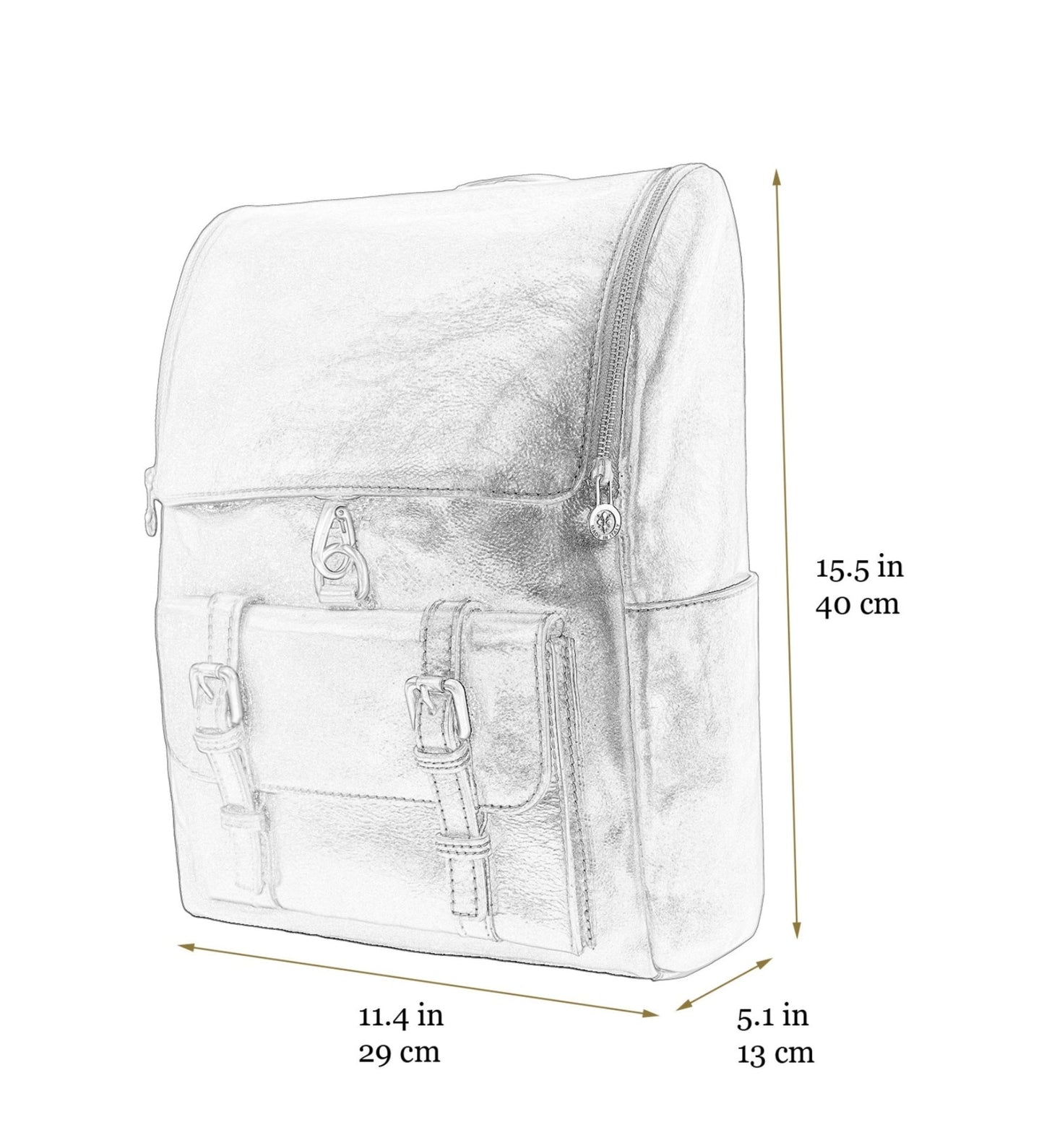 Large Leather Backpack for Women - The Odyssey