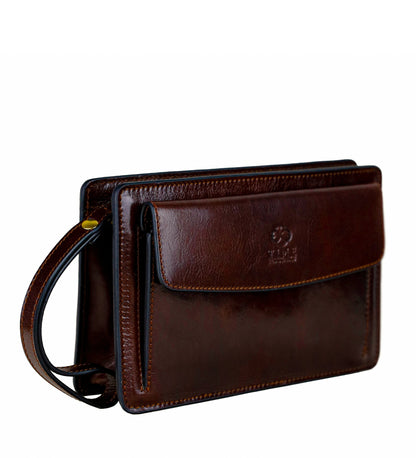 Pochette en cuir - Decameron