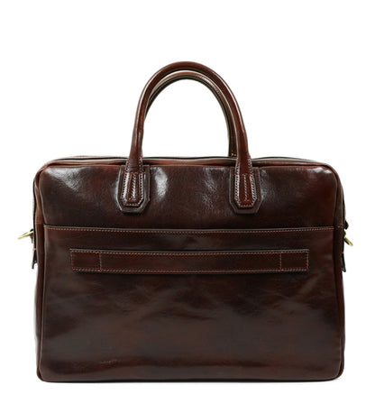 Grand sacoche en cuir pour ordinateur portable - Nostromo