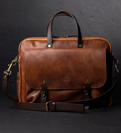 Sacoche en cuir pour ordinateur portable - Lanark