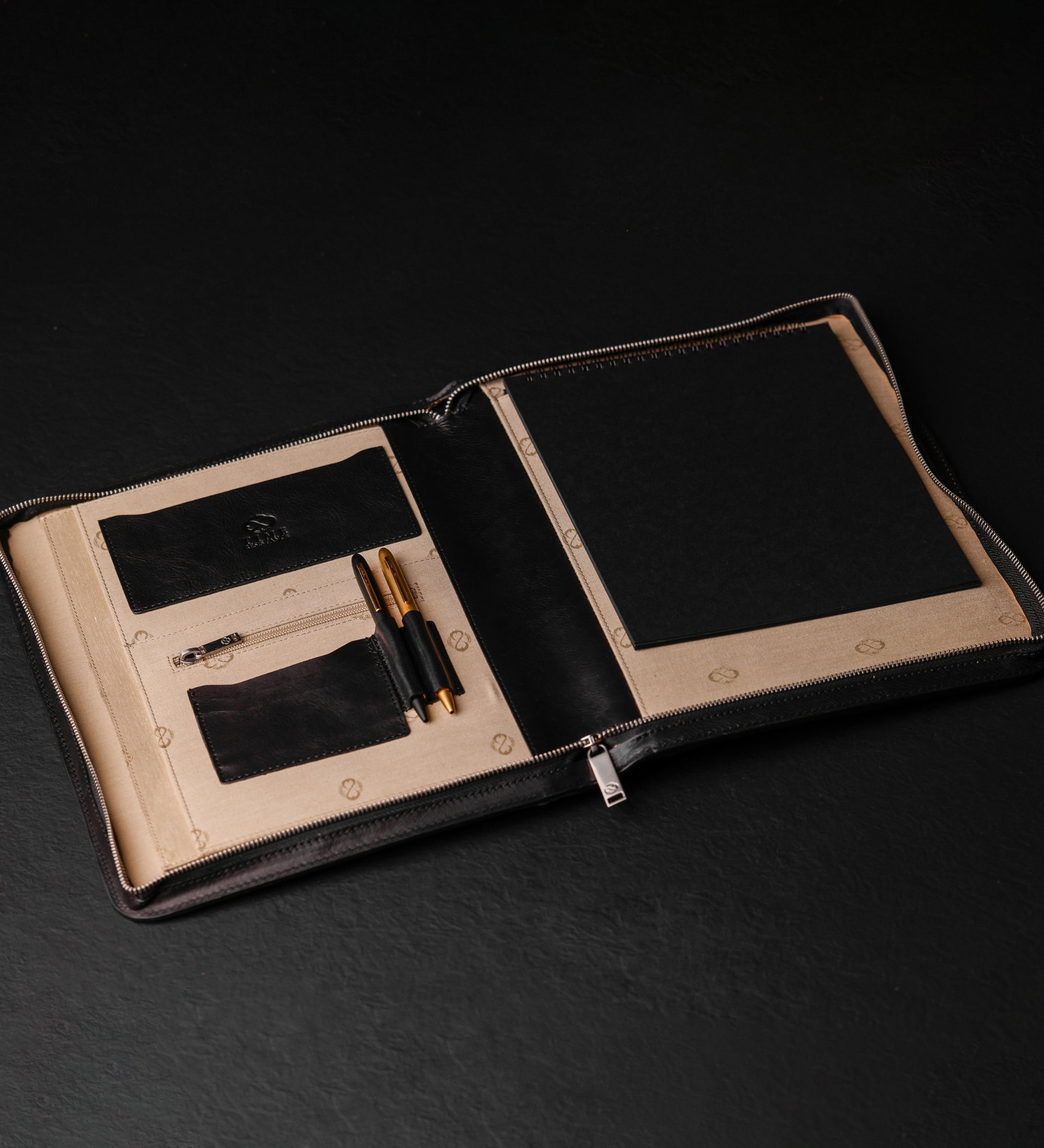 Leather A4 Documents Folder Organizer - Candide