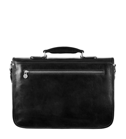Sacoche en cuir pour ordinateur portable - Illusions