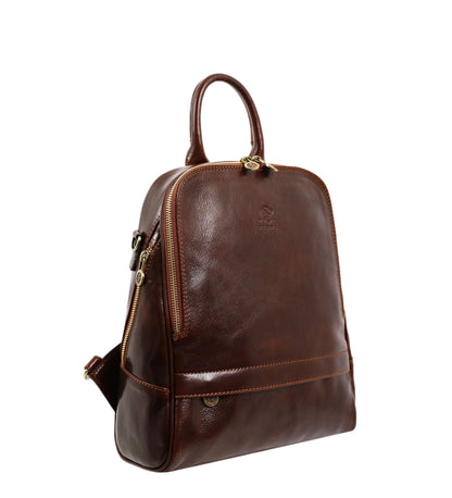 Sac à dos en cuir convertible pour femme - Regeneration