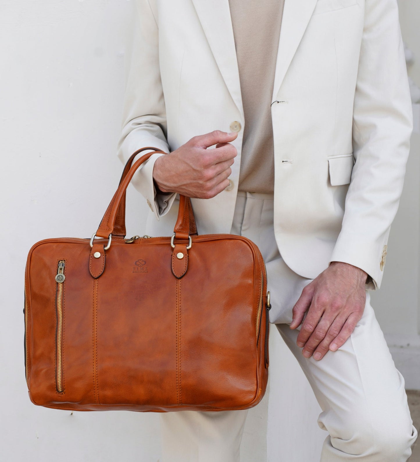 Sac à dos porte-documents convertible en cuir - L'adieu aux armes