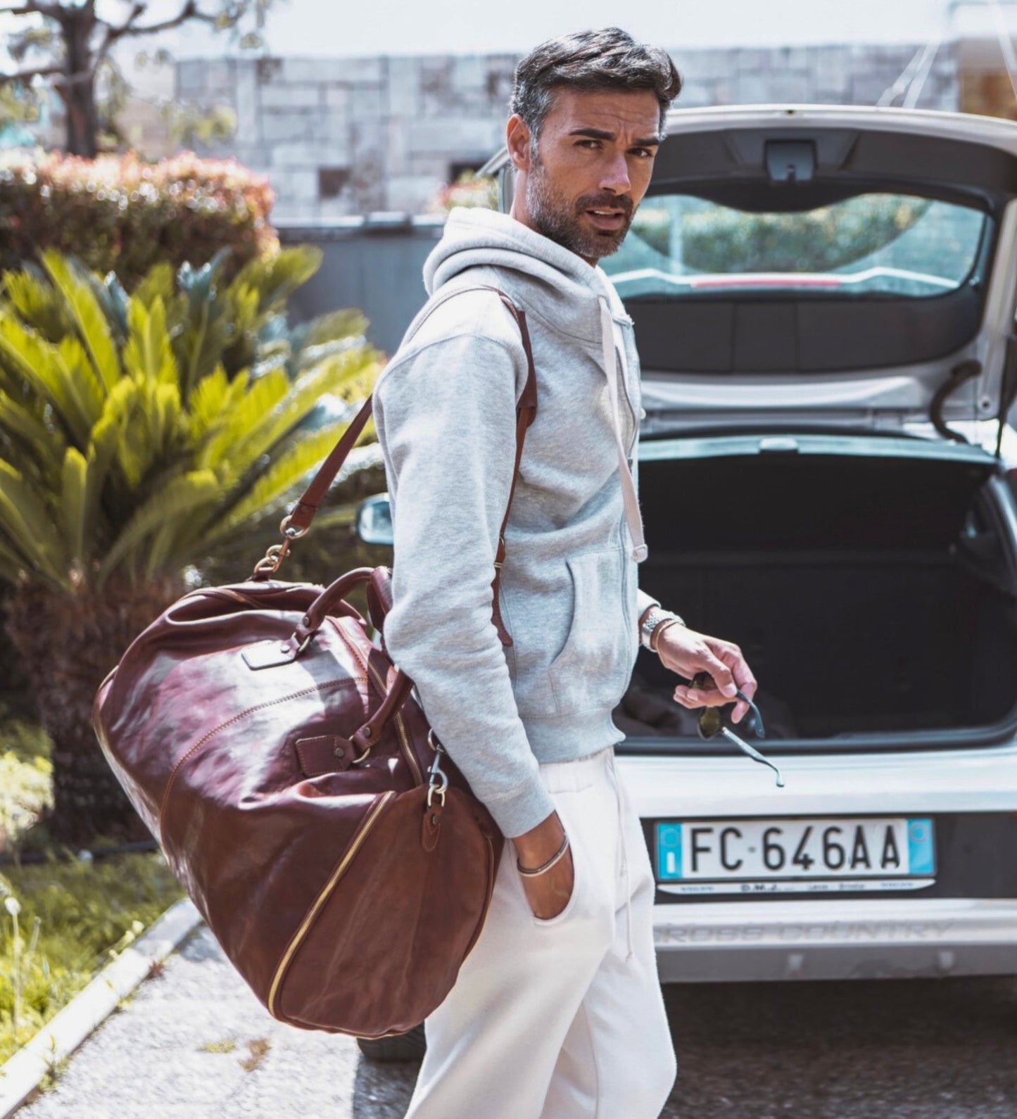 Sac de sport en cuir - Paradise Lost