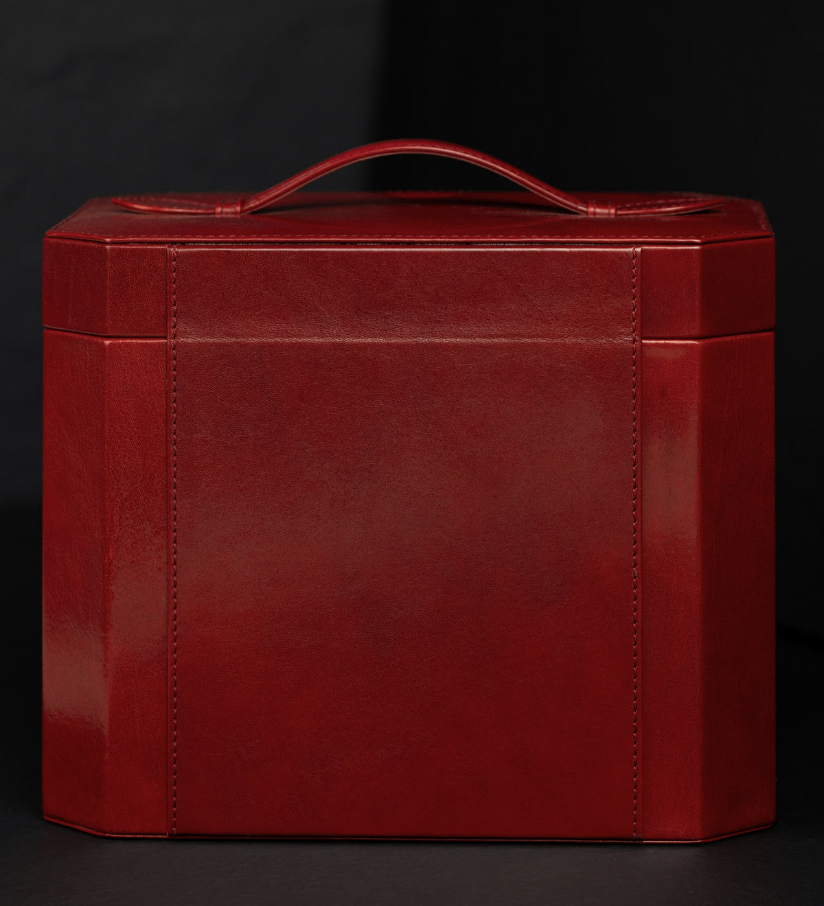 Large Leather Jewelry Box for Women - A Handful of Dust