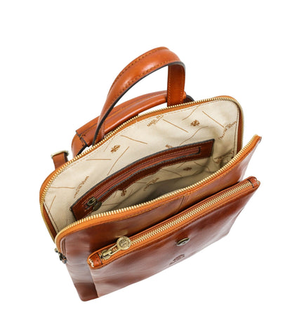 Sac à dos en cuir convertible - Emma