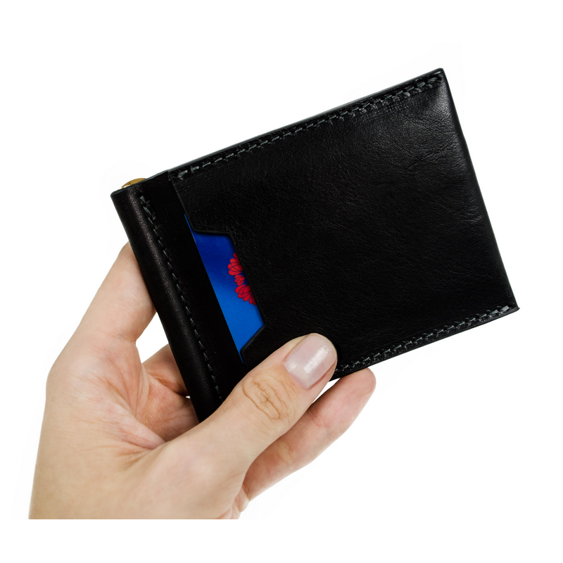 Leather Money Clip Wallet - Tom Jones Accessories Time Resistance   