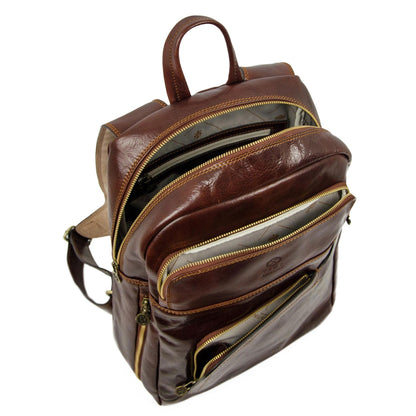 Large Leather Backpack - L.A. Confidential Backpack Time Resistance   