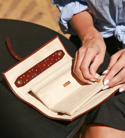 Leather Jewelry Case - Madame Bovary