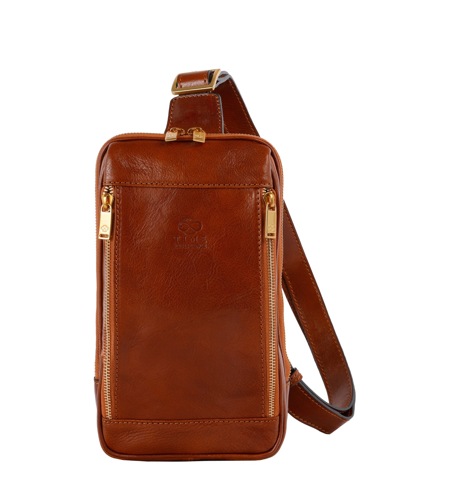 Leder Sling Bag Brusttasche - Kim