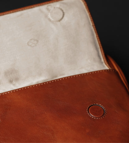 Leather Briefcase Laptop Bag - The Sheltering Sky