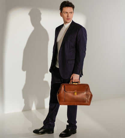 Grand sac de médecin en cuir italien - Hamlet