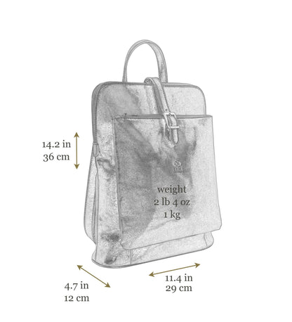 Sac à dos en cuir convertible - Emma