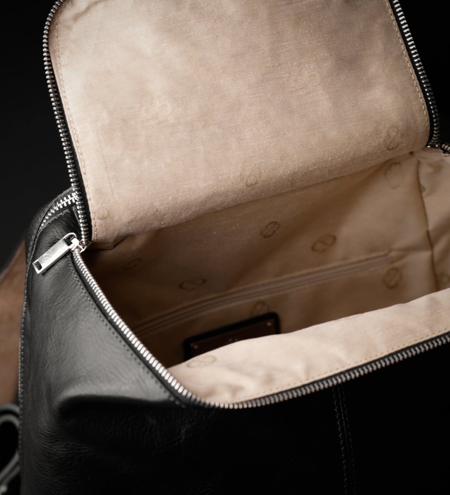 Leather Backpack for Women - A Bend in the River