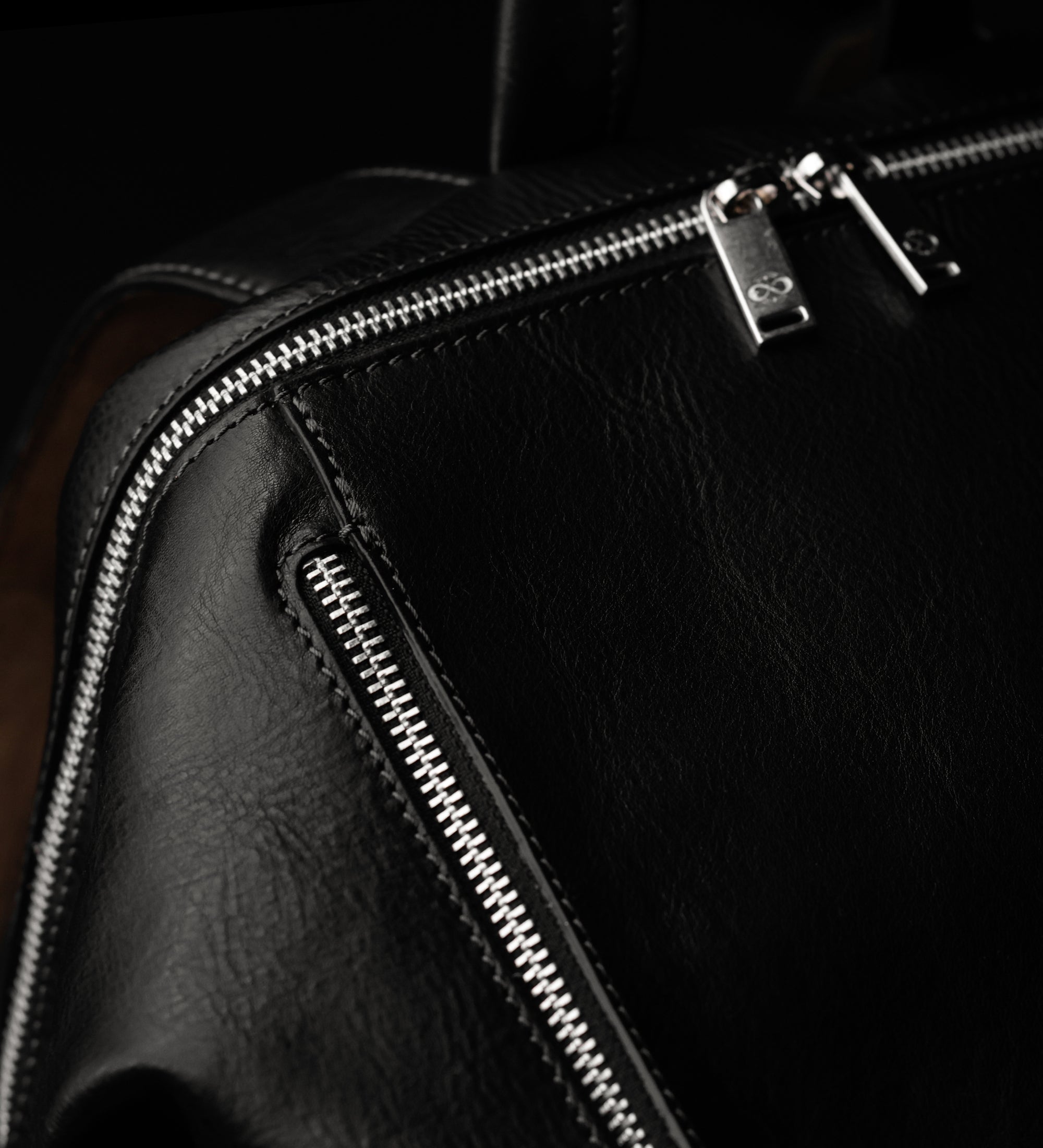 Leather Backpack - A Bend in the River