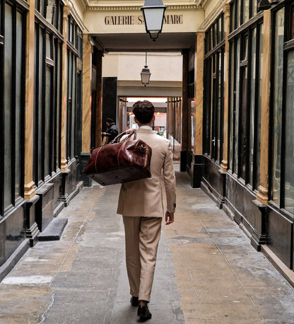 Sac de voyage fourre-tout en cuir - The Count of Monte Cristo