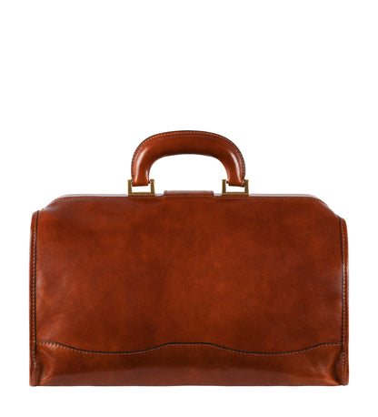 Small Leather Doctor Bag for Women - David Copperfield