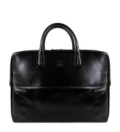 Grand sacoche en cuir pour ordinateur portable - Nostromo
