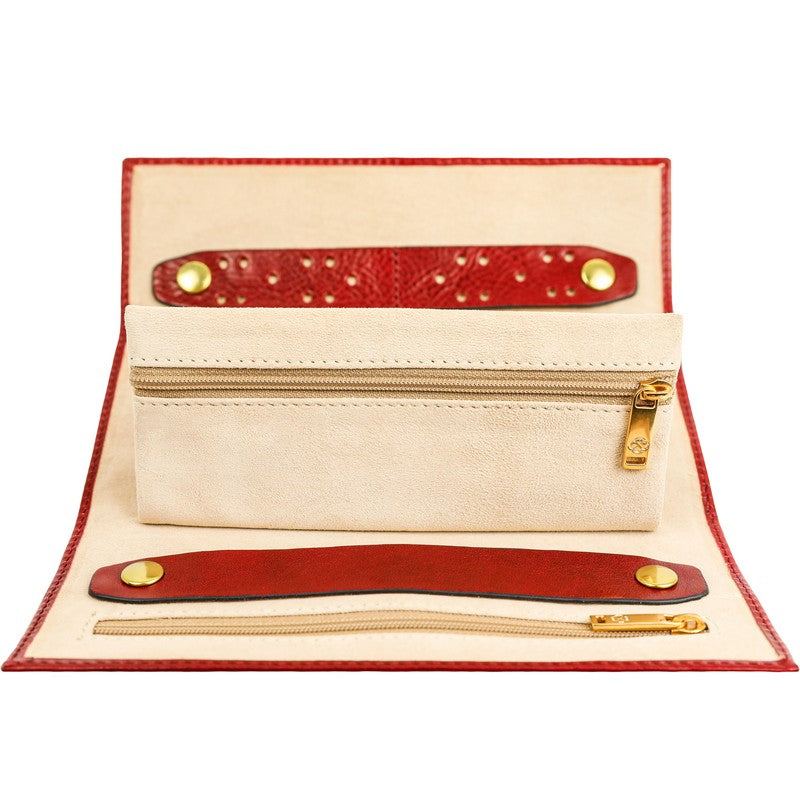 Leather Jewelry Case - Madame Bovary Accessories Time Resistance   