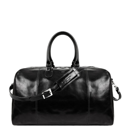 Sac de voyage fourre-tout en cuir - The Count of Monte Cristo