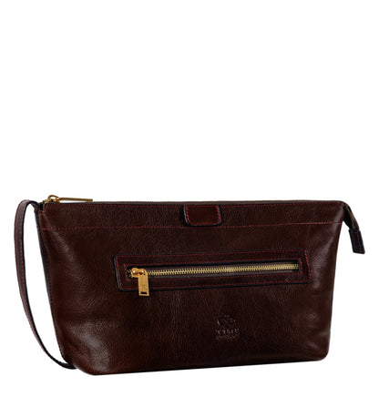 Trousse de toilette en cuir - Ragtime