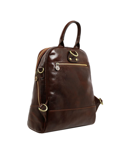 Sac à dos en cuir convertible pour femme - Regeneration