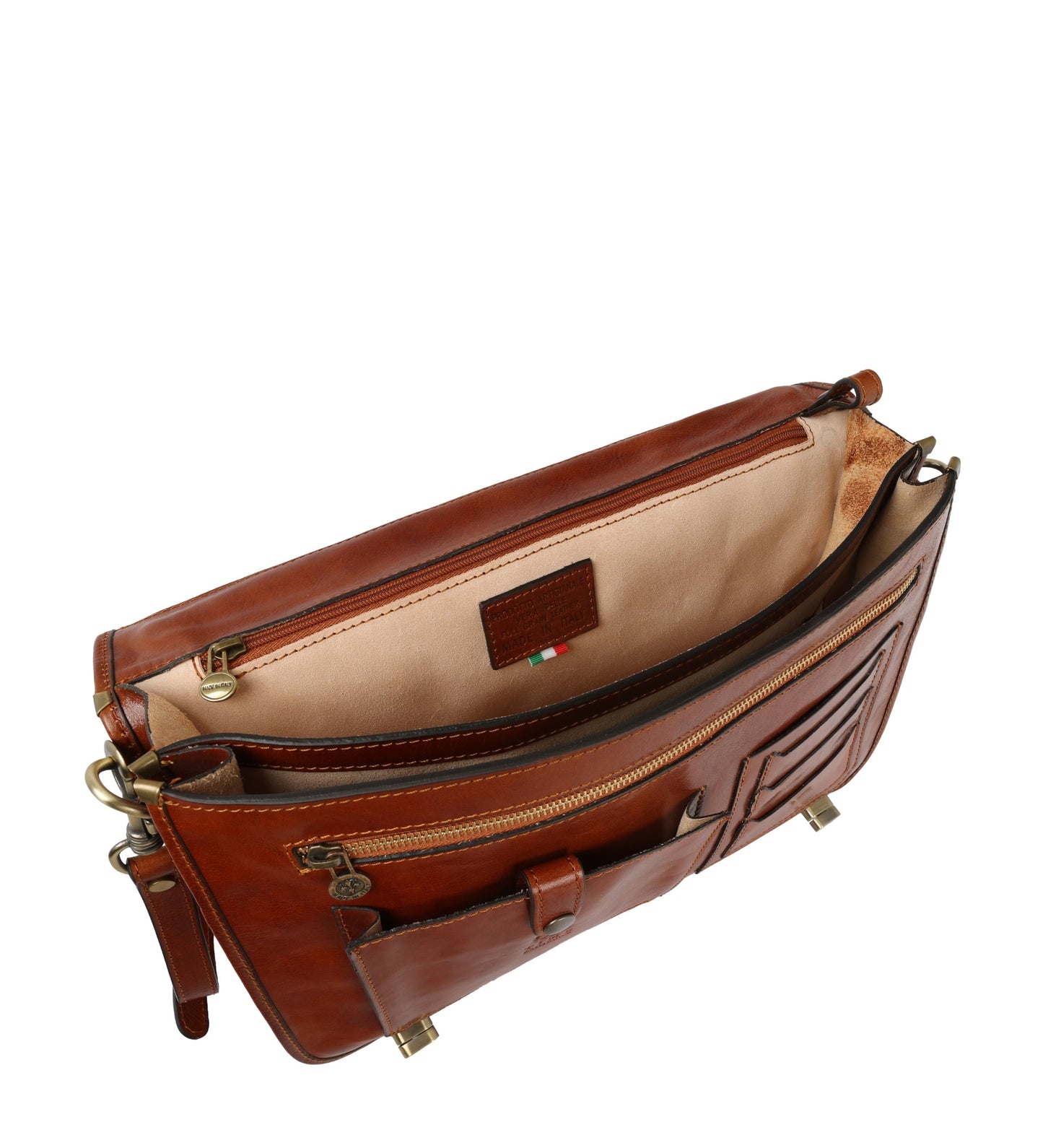 Sacoche en cuir pour ordinateur portable - Illusions