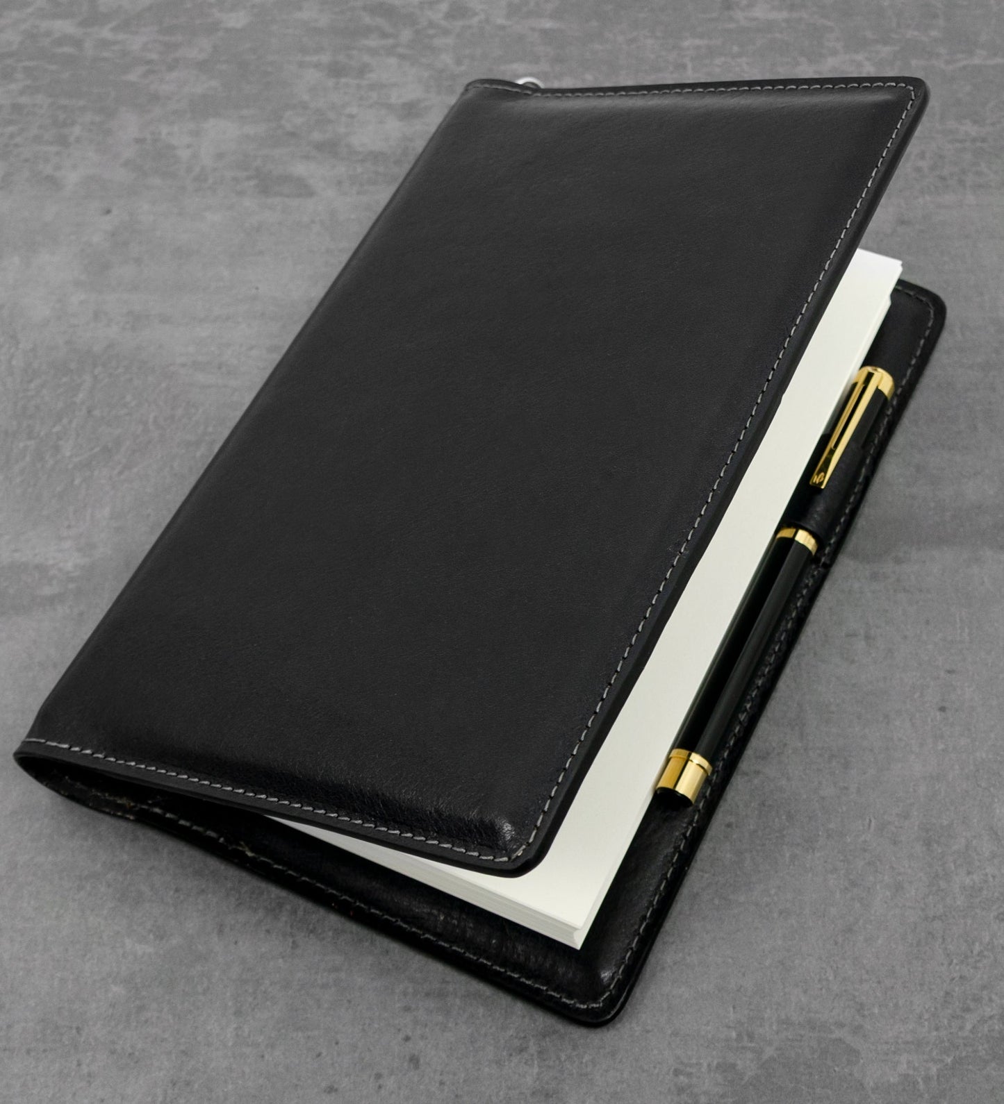 Journal en cuir avec bloc-notes rechargeable A5 - The Diary of a Nobody