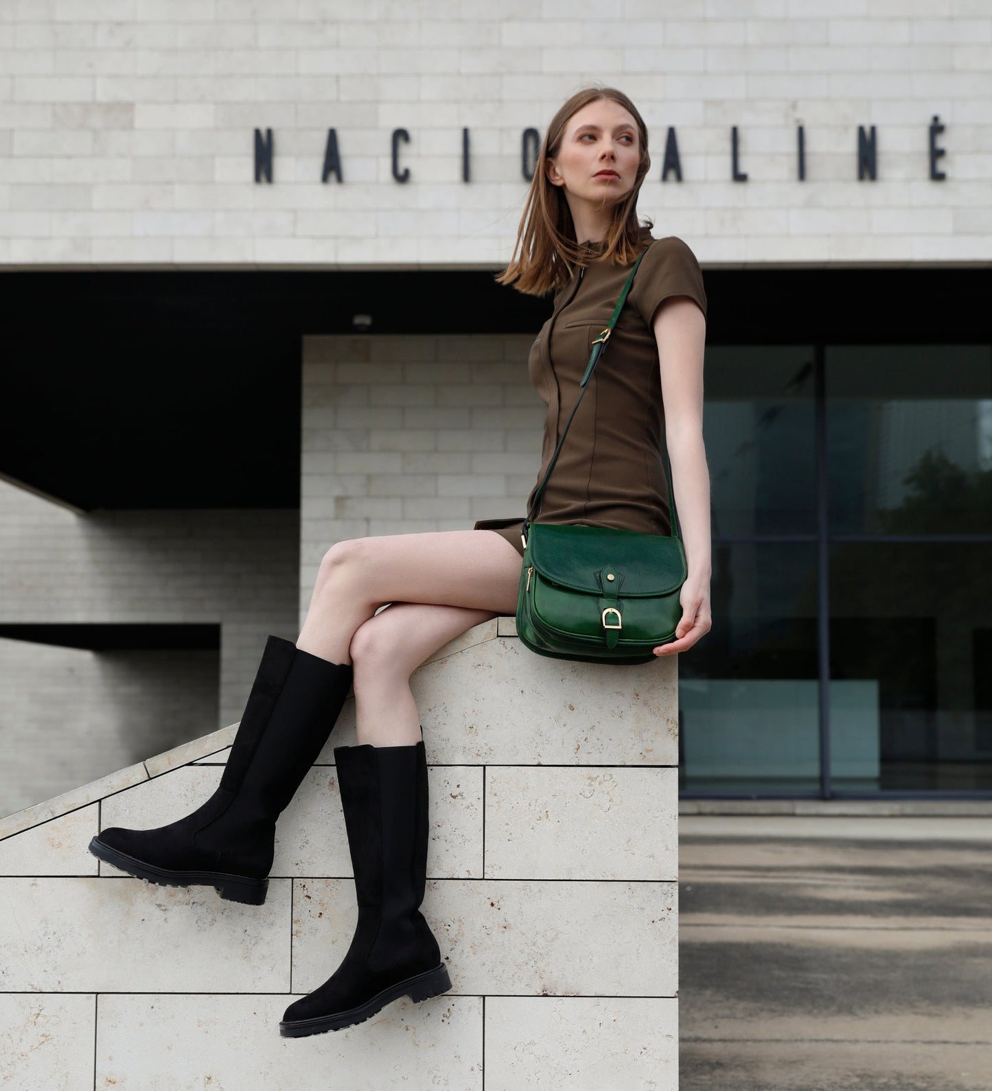 Sac en cuir pour le corps - Women In Love