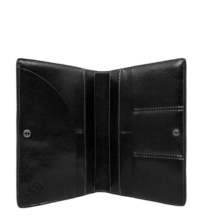Large Leather Passport Holder for Women - Gulliver's Travels