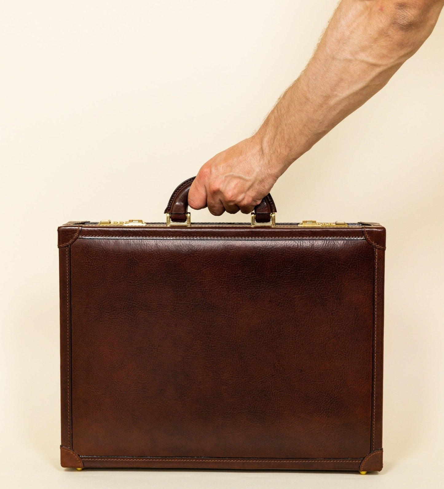 Attaché-case en cuir porte-documents - TheWindintheWillows
