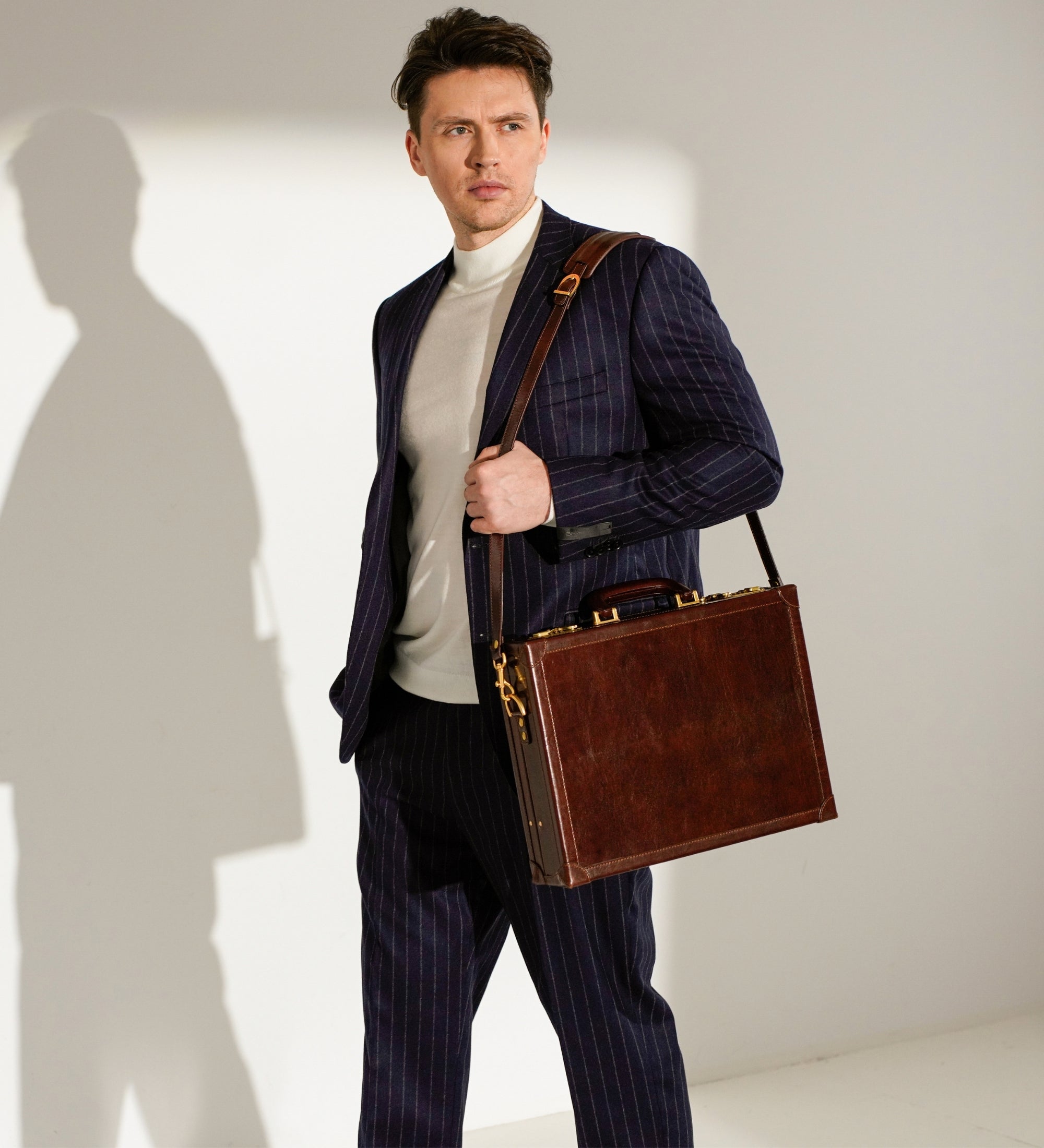 Leather Attaché Case Briefcase - A Legacy