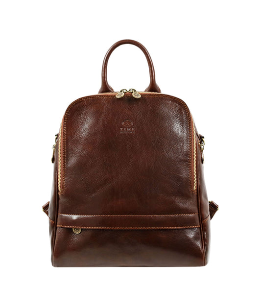 Sac à dos en cuir convertible pour femme - Regeneration