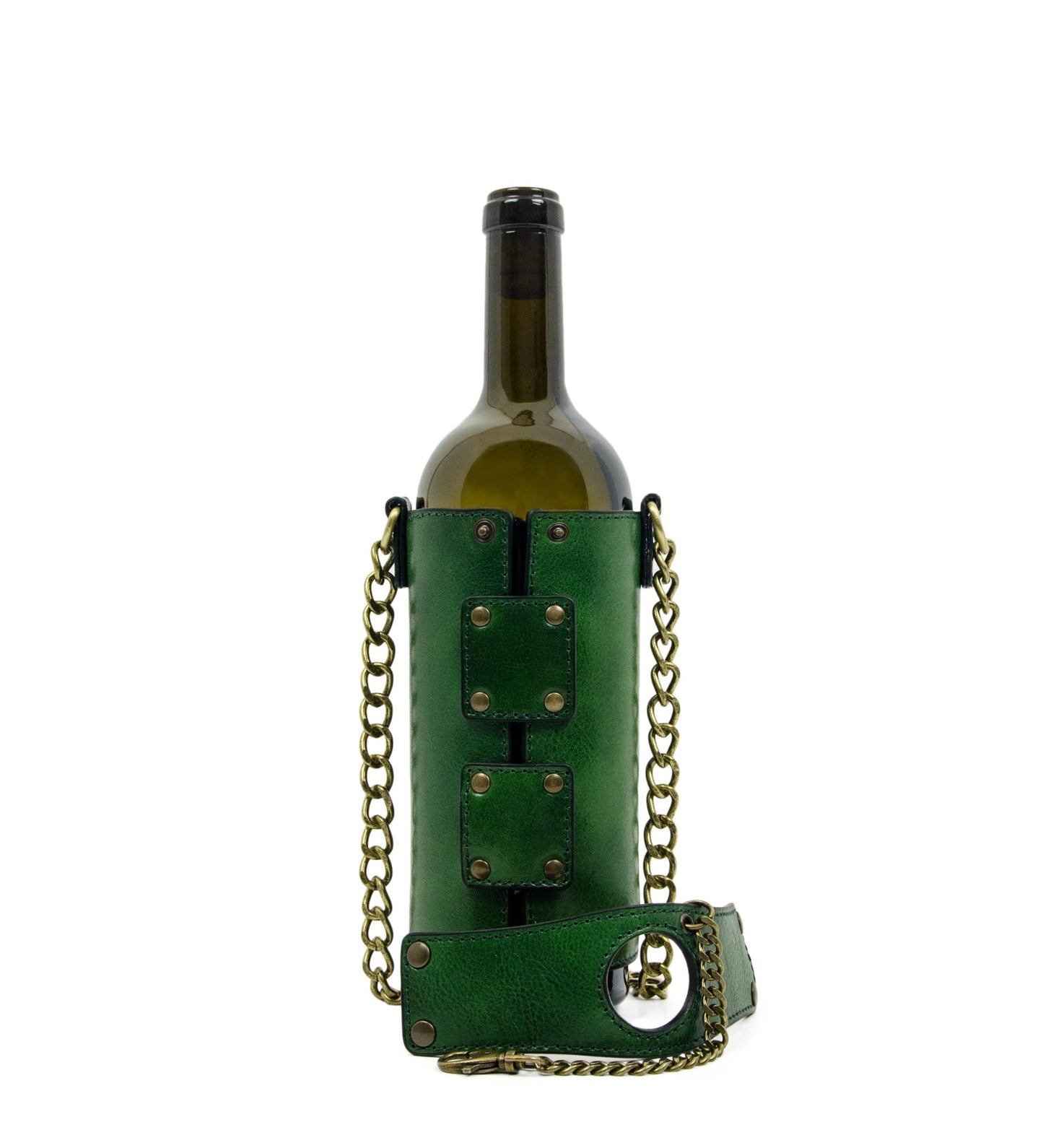 Sac porte-bouteille en cuir - Saving Grapes