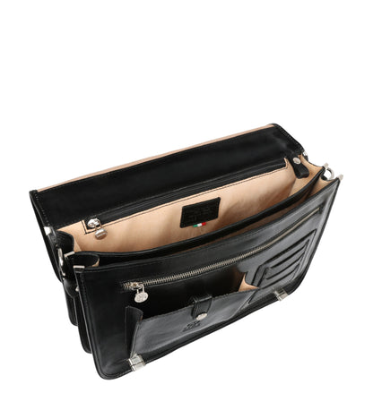 Sacoche en cuir pour ordinateur portable - Illusions
