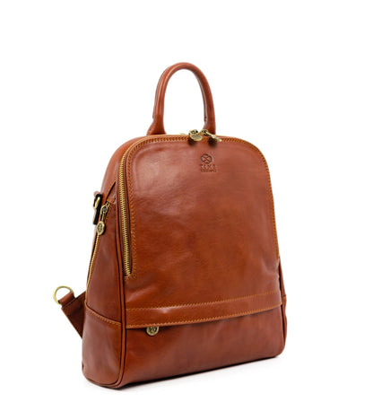 Sac à dos en cuir convertible pour femme - Regeneration