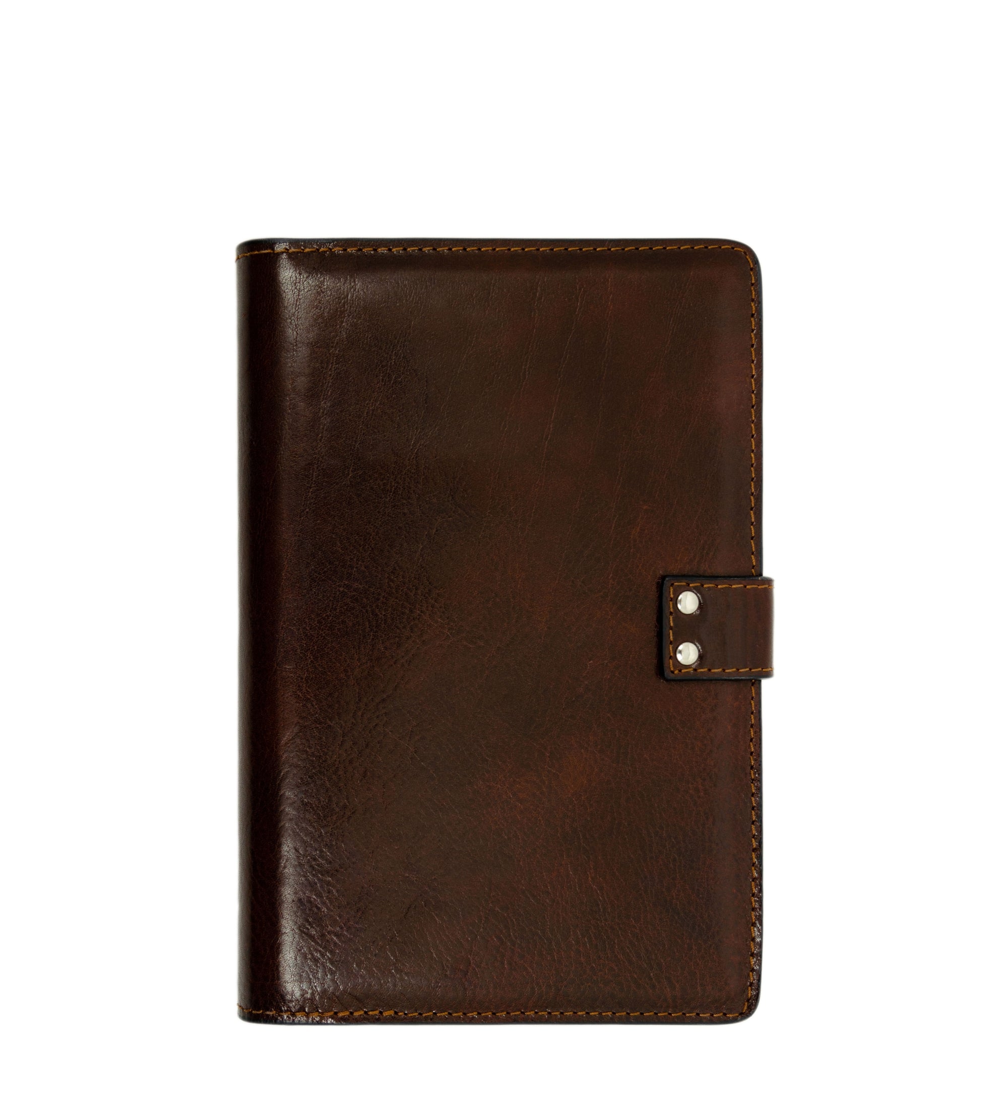 Womens Leather Journal with Refillable A5 Notepad - In Search of Lost Time