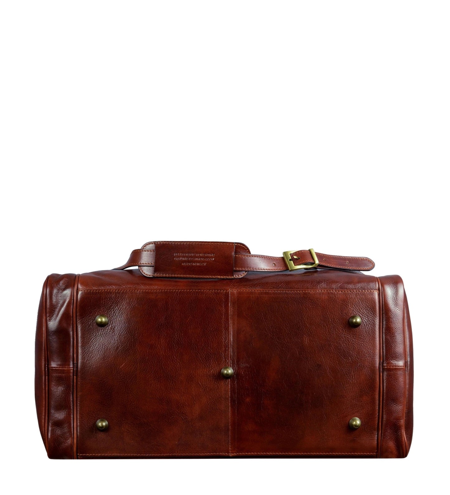 Grand sac de sport en cuir italien - The Hitchhikers Guide to the Galaxy
