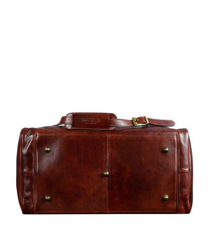 Grand sac de sport en cuir italien - The Hitchhikers Guide to the Galaxy
