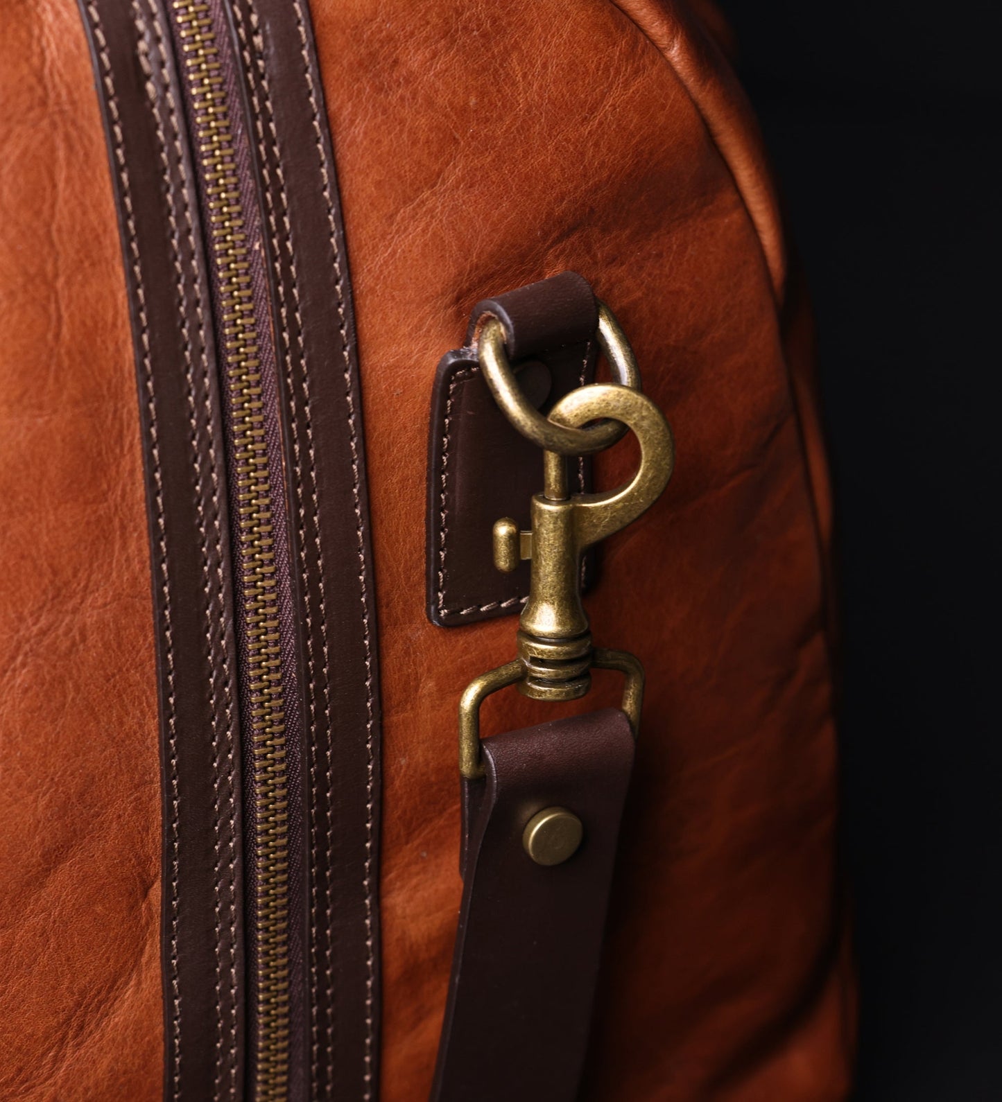 Sac de sport en cuir - The Day of The Locust